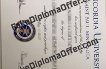 Buy Concordia University fake diploma and transcript online