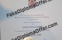 Get Mohawk College fake diploma certificate online