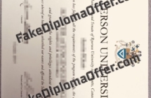 Buy Ryerson University fake degree certificate from CAD