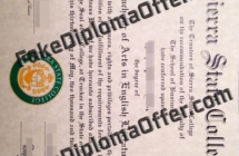 10 Quick Tips About Sierra state college fake diploma