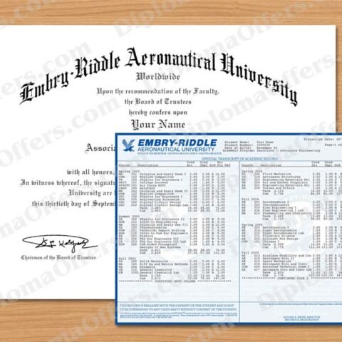 Associate Degree Diploma & Transcript