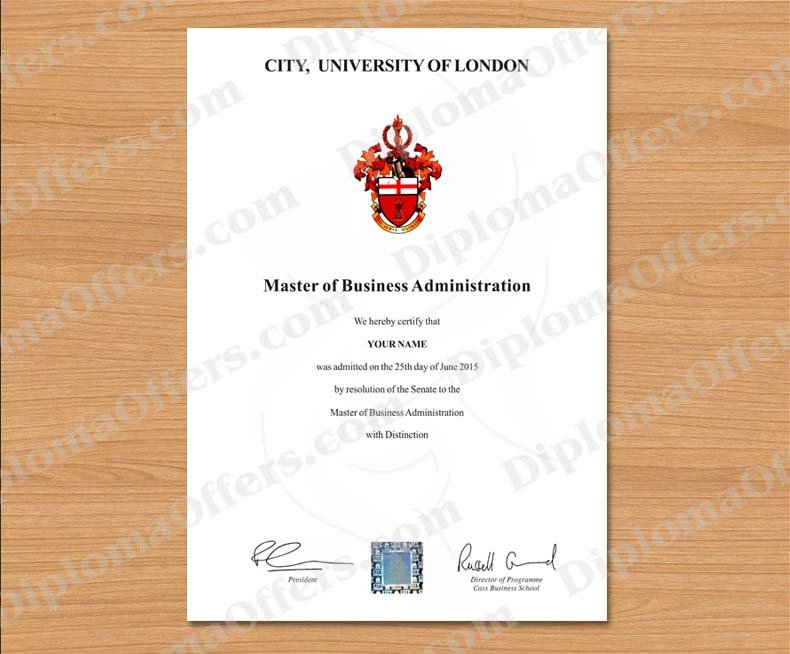 Master's Degree Diploma