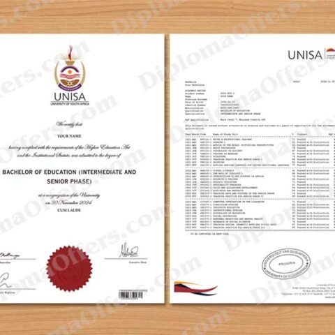 South Africa College/University Diploma with Transcript
