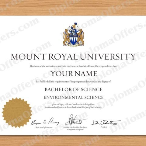 Canada College/University Diploma