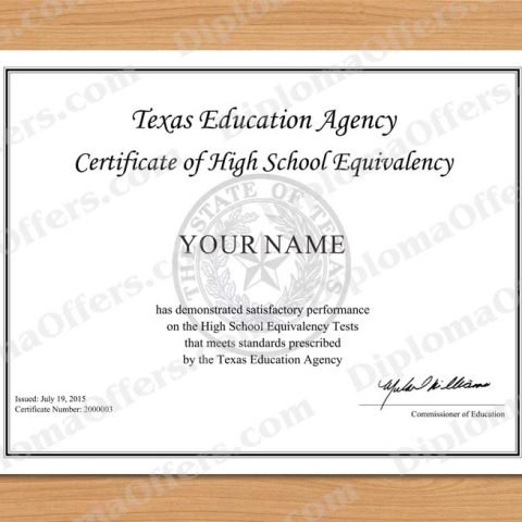 GED Diploma