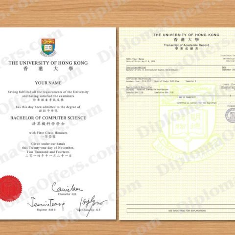 Hong Kong College/University Diploma with Transcript