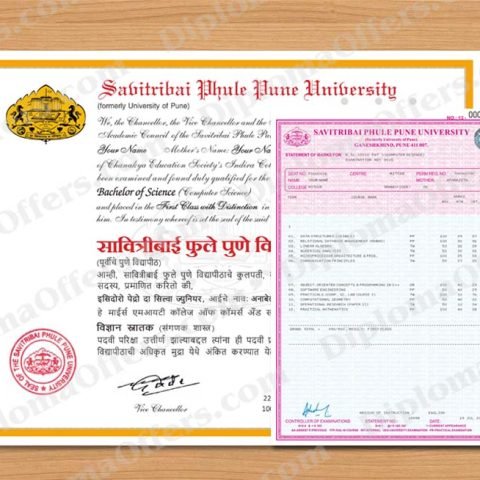 India College/University Diploma with Transcript